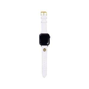 Leather Apple Watch Band - Resort White