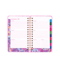 Lilly Pulitzer - Medium 17 Month Agenda - Tis the Sea Sun