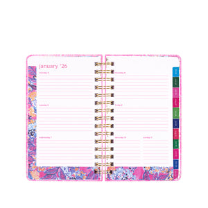 Lilly Pulitzer - Medium 17 Month Agenda - Tis the Sea Sun