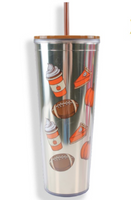 Simply Southern Plastic 26oz Tumbler - Fall Pumpkin
