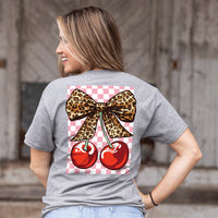 Youth Leopard Cherry Tee