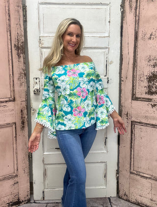 Michelle Top - Maui Hibiscus