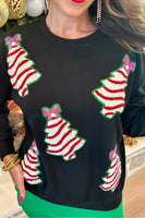 Bow Christmas Treat Pullover
