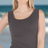 Double Layer Tank - Black