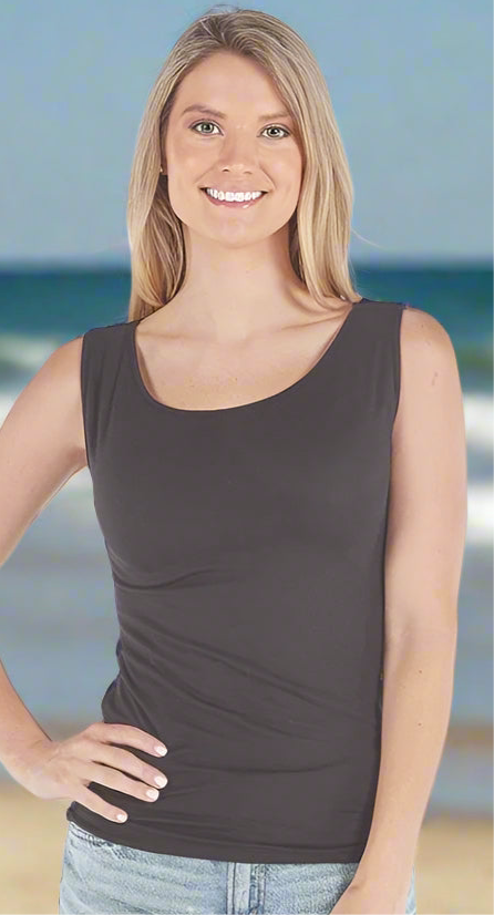 Double Layer Tank - Black