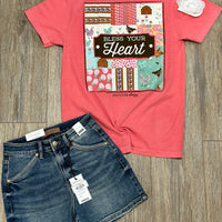 Patchwork Bless Your Heart Tee