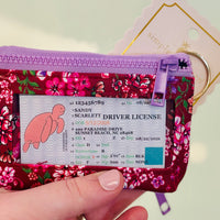 Simply Southern ID Wallet - Red Flower (REDFLR)