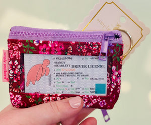 Simply Southern ID Wallet - Red Flower (REDFLR)