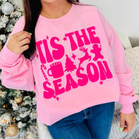 Tis the Season Pink Sweatshirt