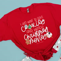 Christmas Cookies and Movie Tee