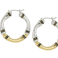 G4070-A000 - Canias Collection - Large Hoop Earrings