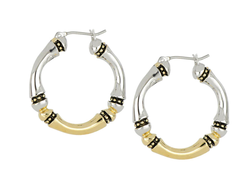 G4070-A000 - Canias Collection - Large Hoop Earrings