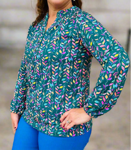 Long Sleeve Top - Feeling Vine