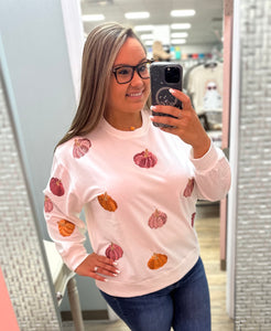 Sarah Sweatshirt - Pumpkin