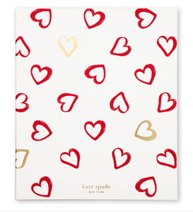 240231 - Concealed Spiral Notebook - Brushstroke Hearts