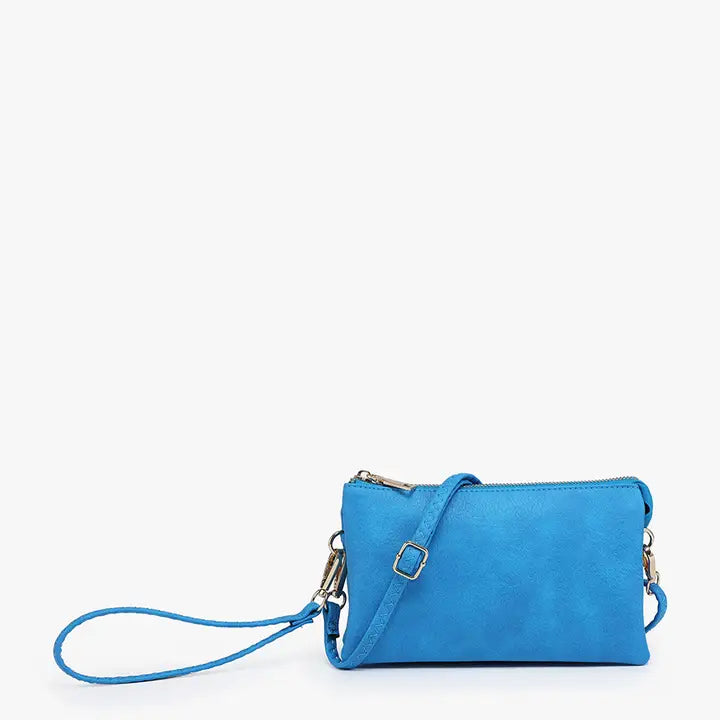 Electric Blue - Riley Crossbody/Wristlet