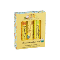 3 Pack Organic Lip Balm Gift Set