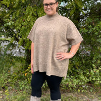 Rebecca Sweater - Tan Speckled