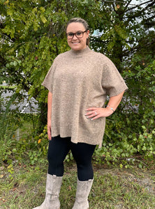 Rebecca Sweater - Tan Speckled