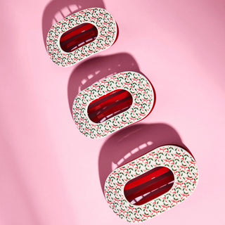Teleties Flat Round Clip - Festive Feels