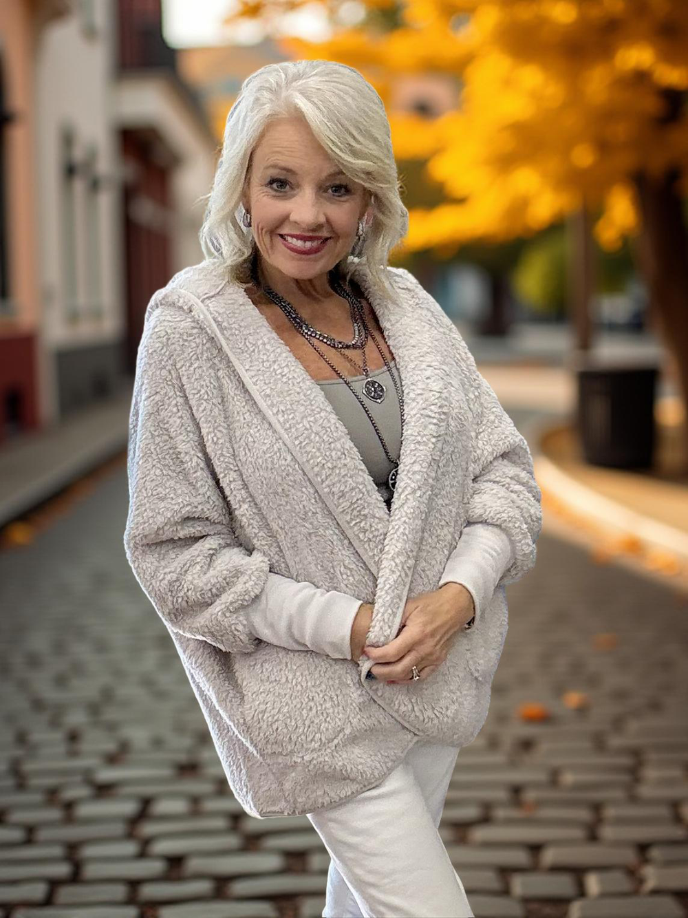 Comfort Cardigan - Polar Gray