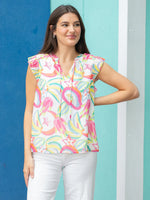 Valery Top - Copacabana White
