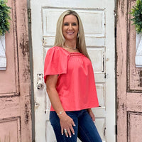 Heidi Top - Coral