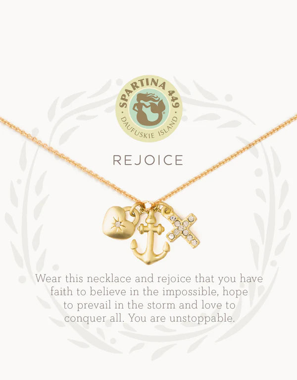 Sea La Vie Rejoice Necklace Gold