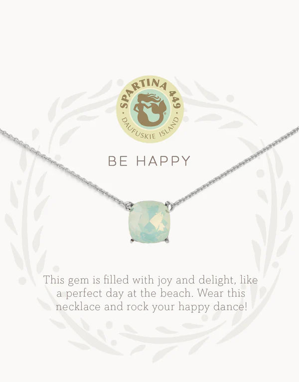 Sea La Vie Sea Glass Necklace 18