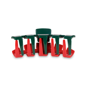 Teleties Clip -  Red and Green