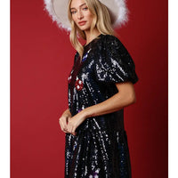 Holiday Ornaments Sequin Dress