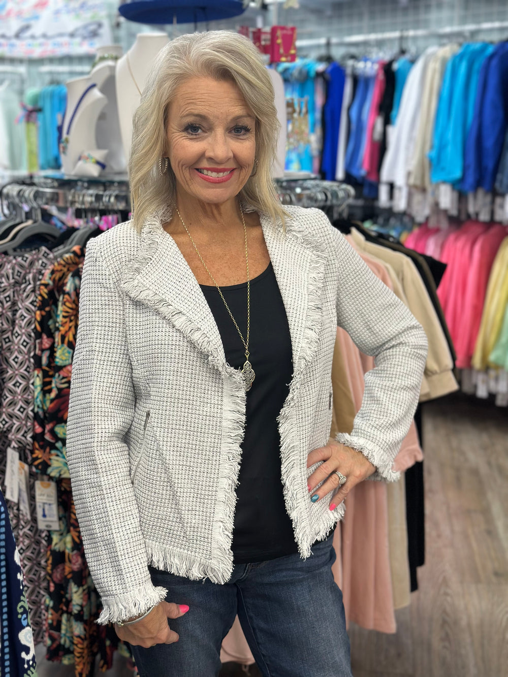 Fringe Jacket - CRM
