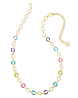 9608863190 Kelsey Gold Chain Necklace in Multi Mix
