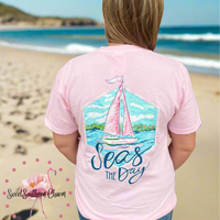 Seas the Day Sailboat Tee