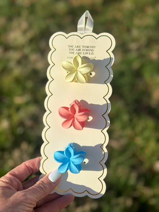 Hair Clip - Flower Soft (FLWRSOFT)