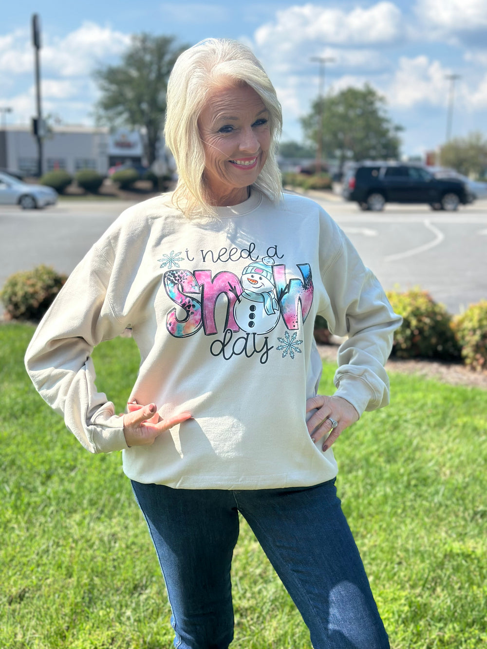 I Need A Snow Day Sweatshirt