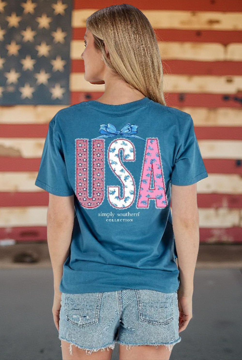 Lace USA Tee