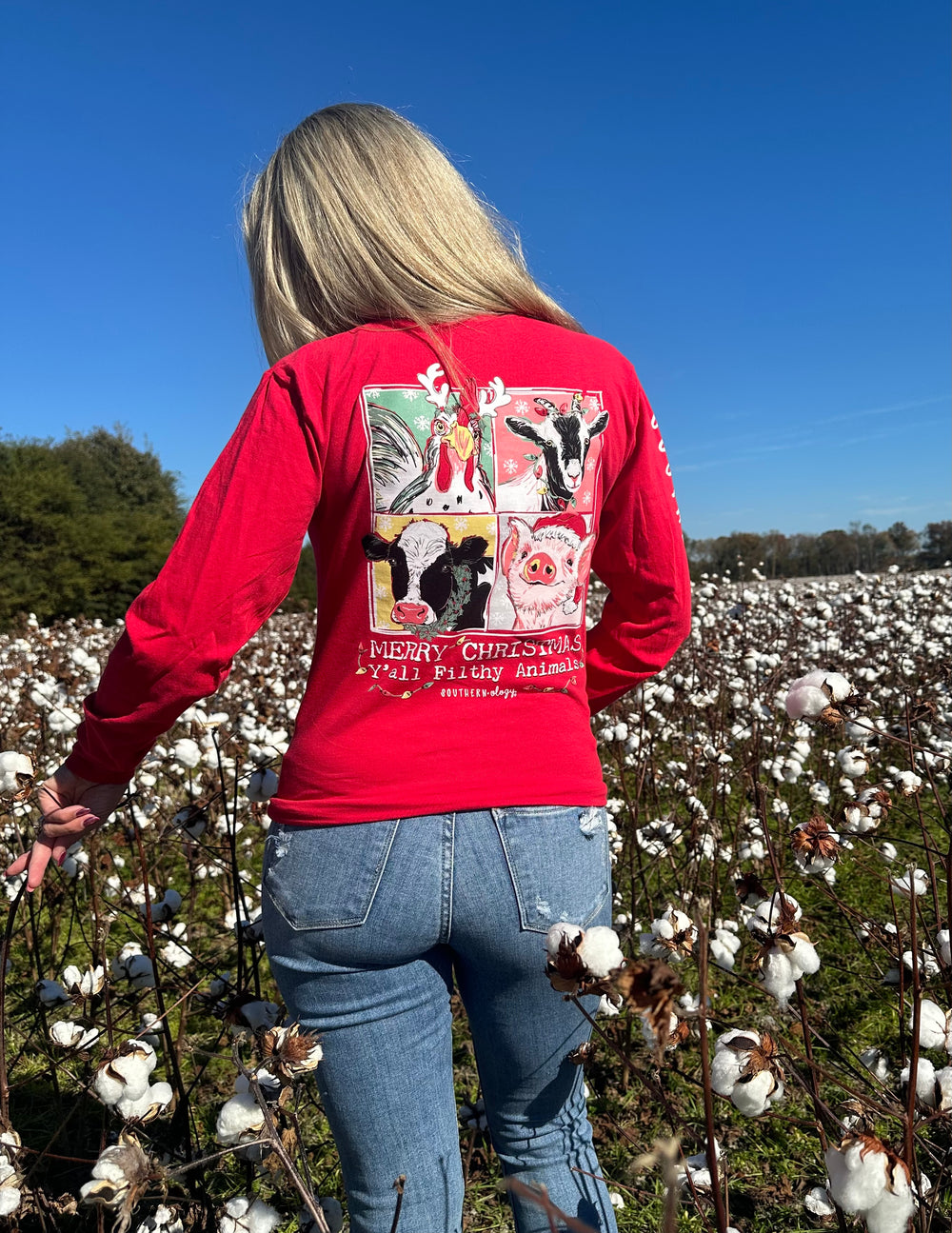 Filthy Animals Christmas Long Sleeve Tee