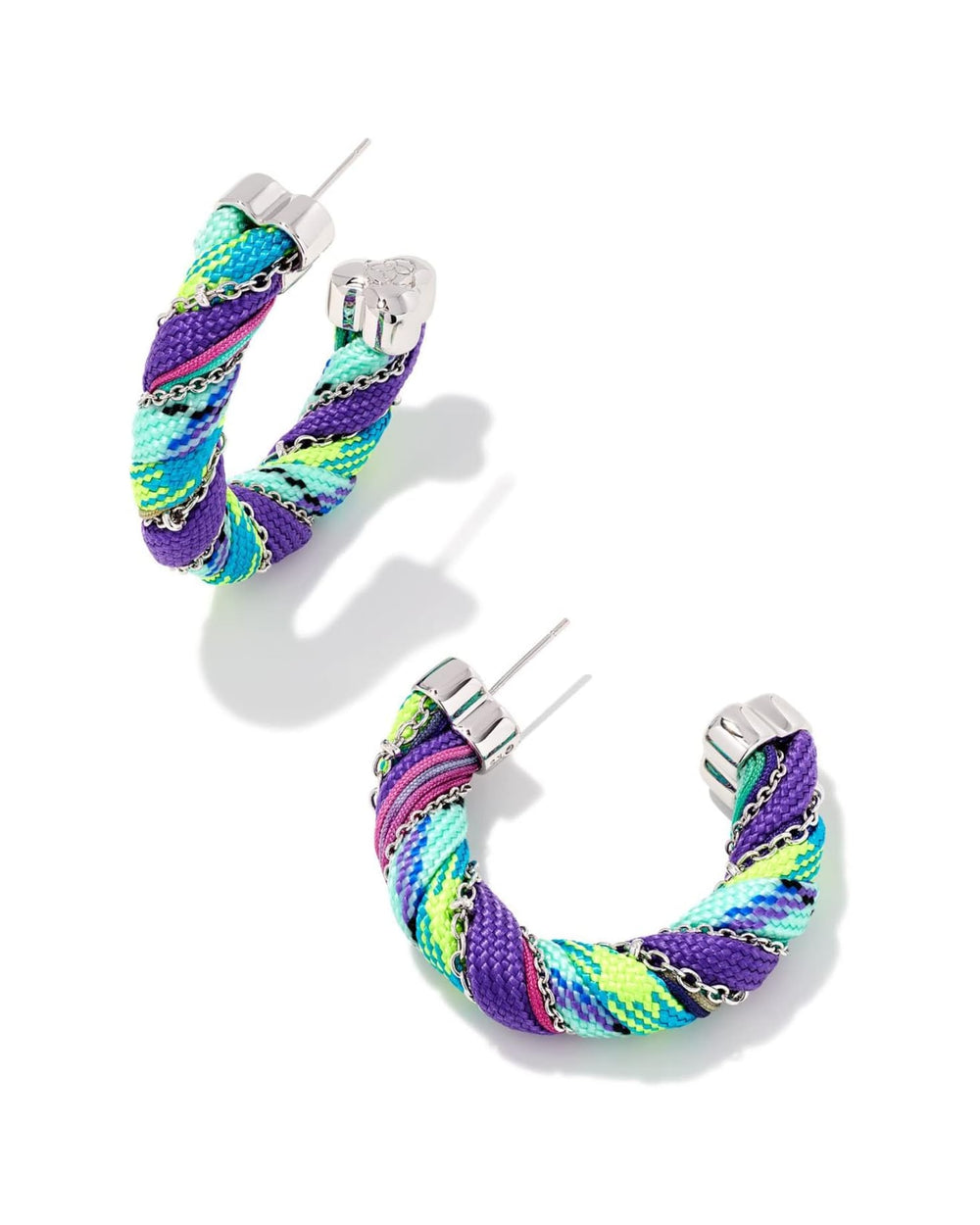 Masie Corded Hoop Earrings