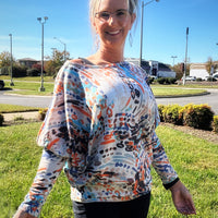 Dolman Sleeve Top - Multi