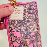 Simply Southern ID Coin Pouch - Camo Pink