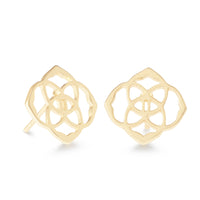 Dira Gold Stud Earrings