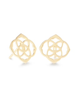 Dira Gold Stud Earrings