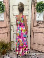 Hot Spot Maxi Dress
