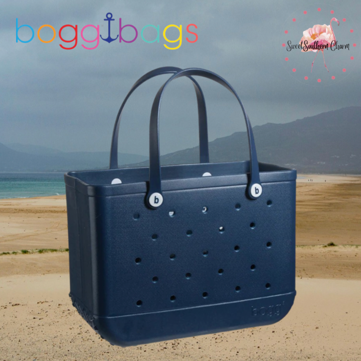 Original Size navy blue bogg retailer bag