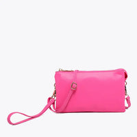 Neon Pink - Riley Crossbody/Wristlet