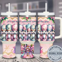 Most Wonderful Time Nutcrackers 40oz Tumbler