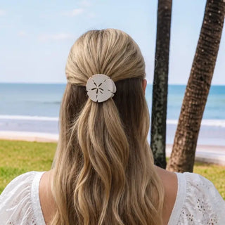 Teleties Flat Clip - Sand Dollar
