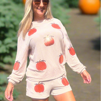 Sequin Pumpkin Set