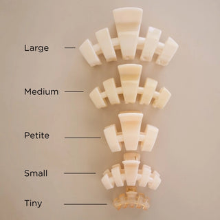 Teleties Classic Clip - Almond Beige